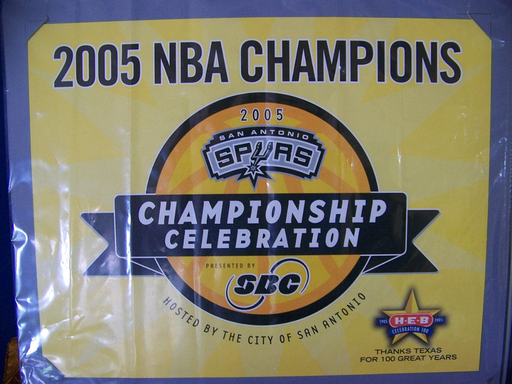 2005 NBA Champions San Antonio Spurs